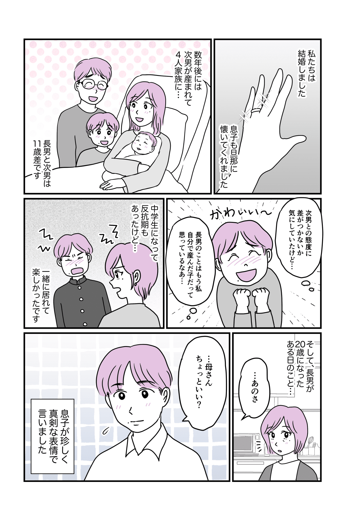 【息子と母の物語:エピソード3】