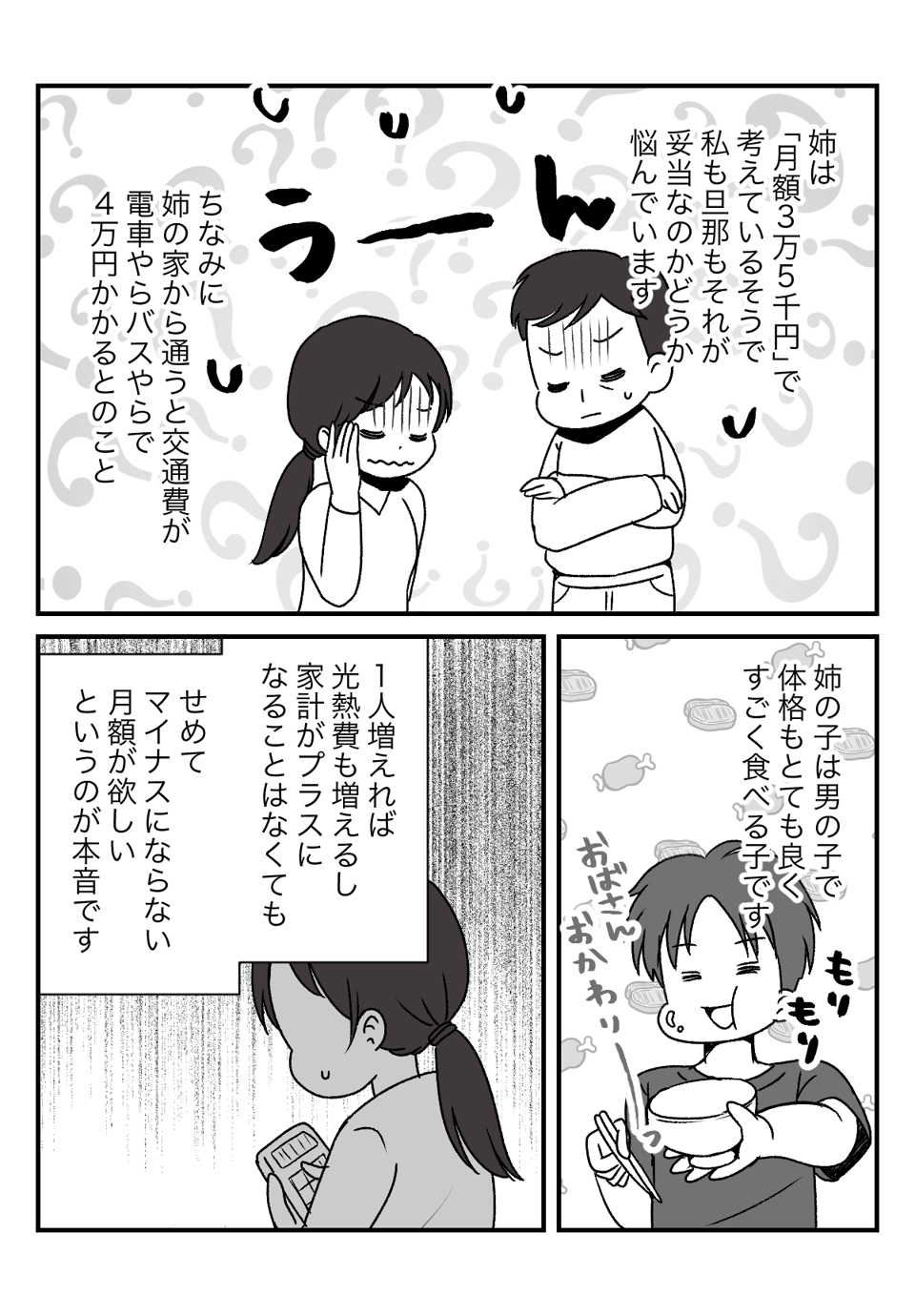 【前編】姉から「月35,000円で息子を3年間下宿させて欲しい」とお願いされた。これって妥当な金額?