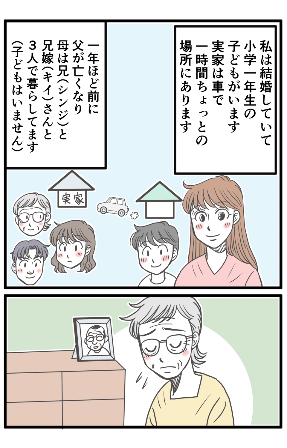 20320512_【全4話】父が亡くなり落ち込む母を励ますために週4日帰省すると兄嫁が控えてくださいと言い出し1_1