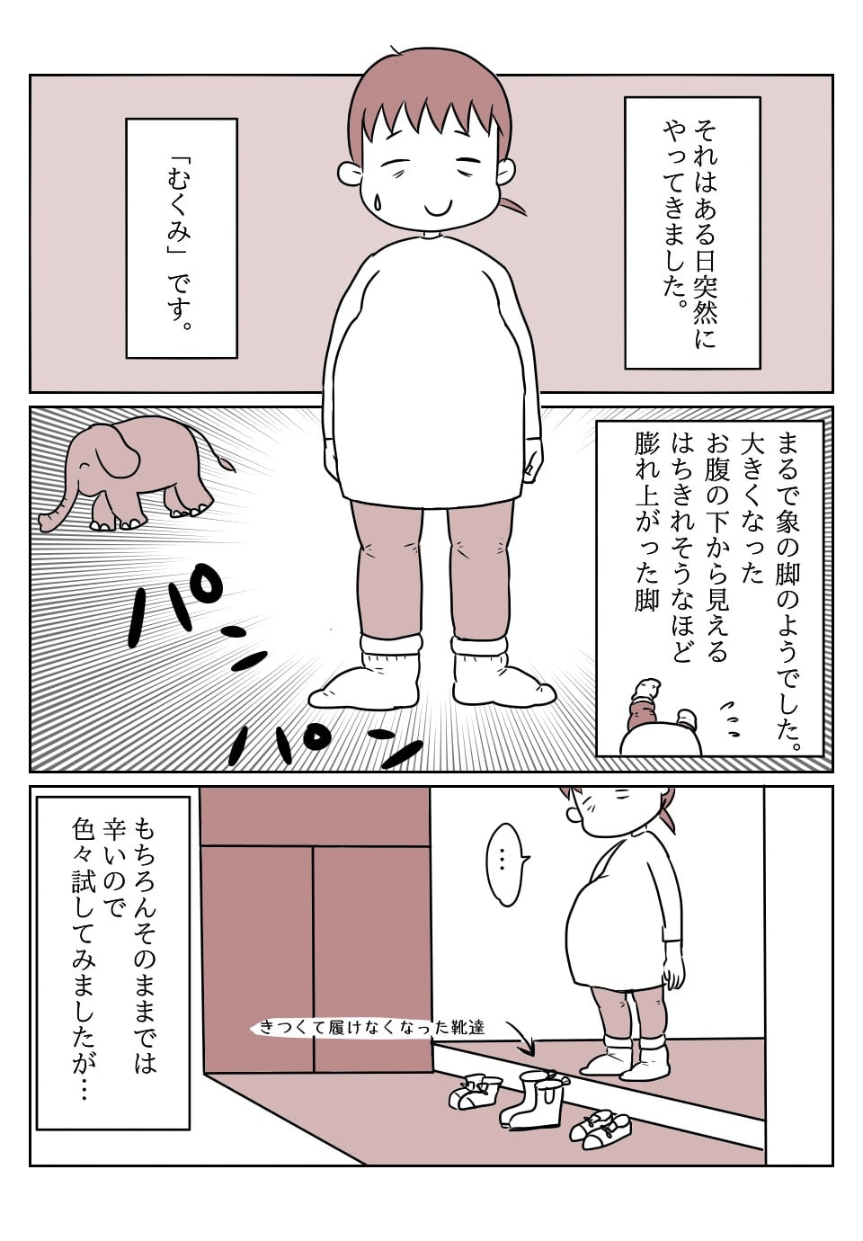 むくみとの戦い　1