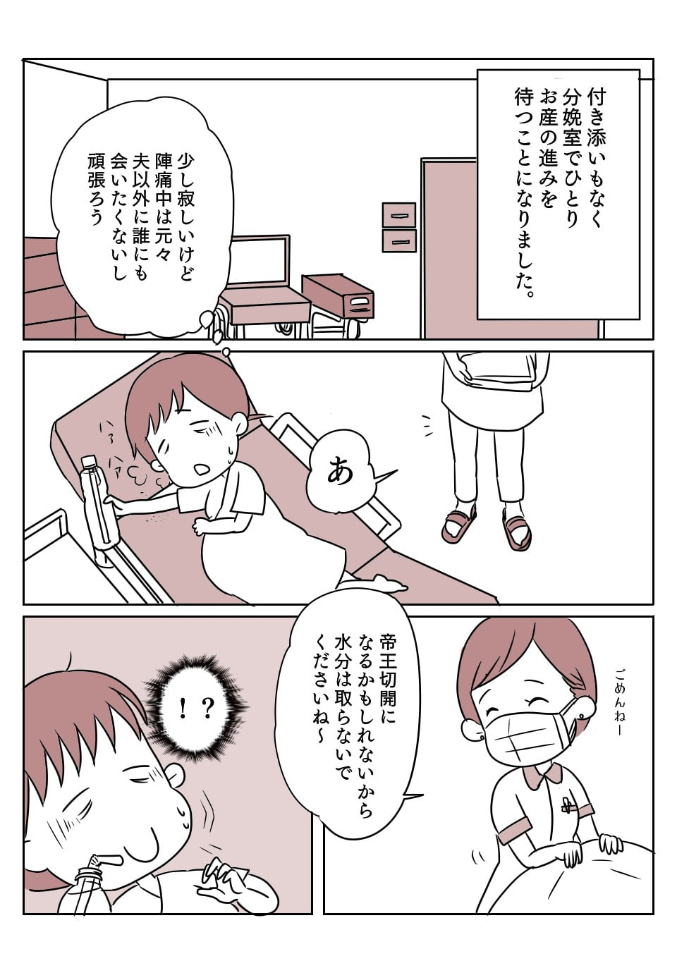 双子妊娠　いよいよ出産②　1