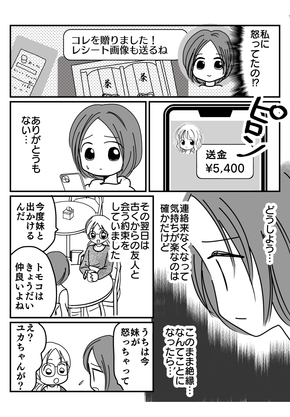 大人のよい姉妹関係とは？漫画3-2