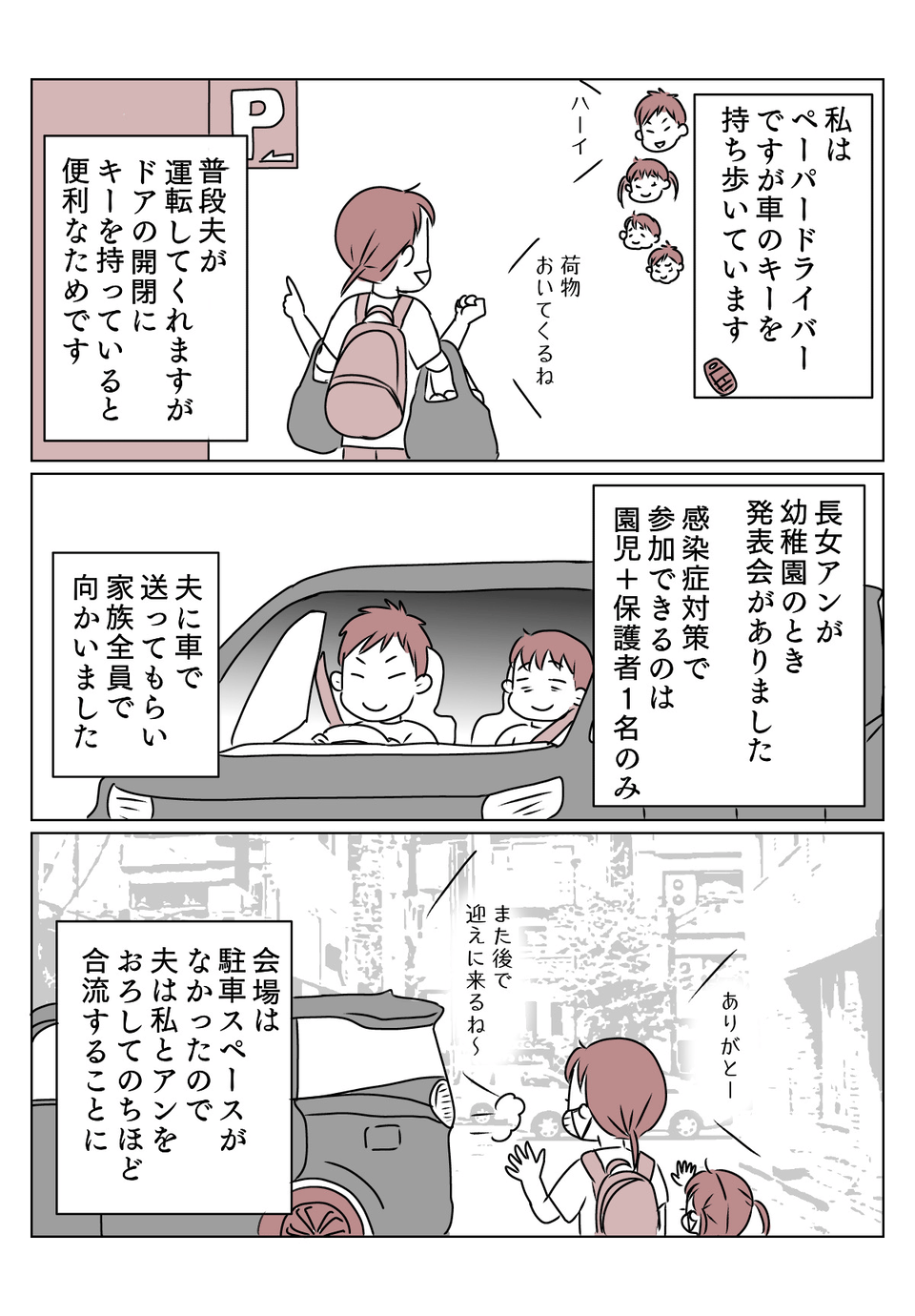 2つの車のキー　1