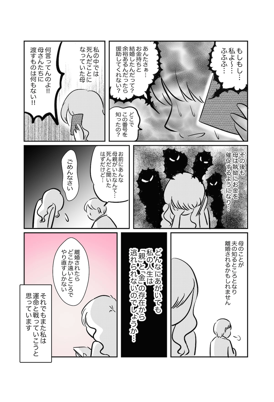 親とお金と私