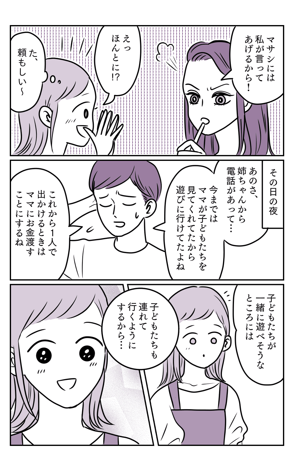 休みのたびに遊びに出かける夫。