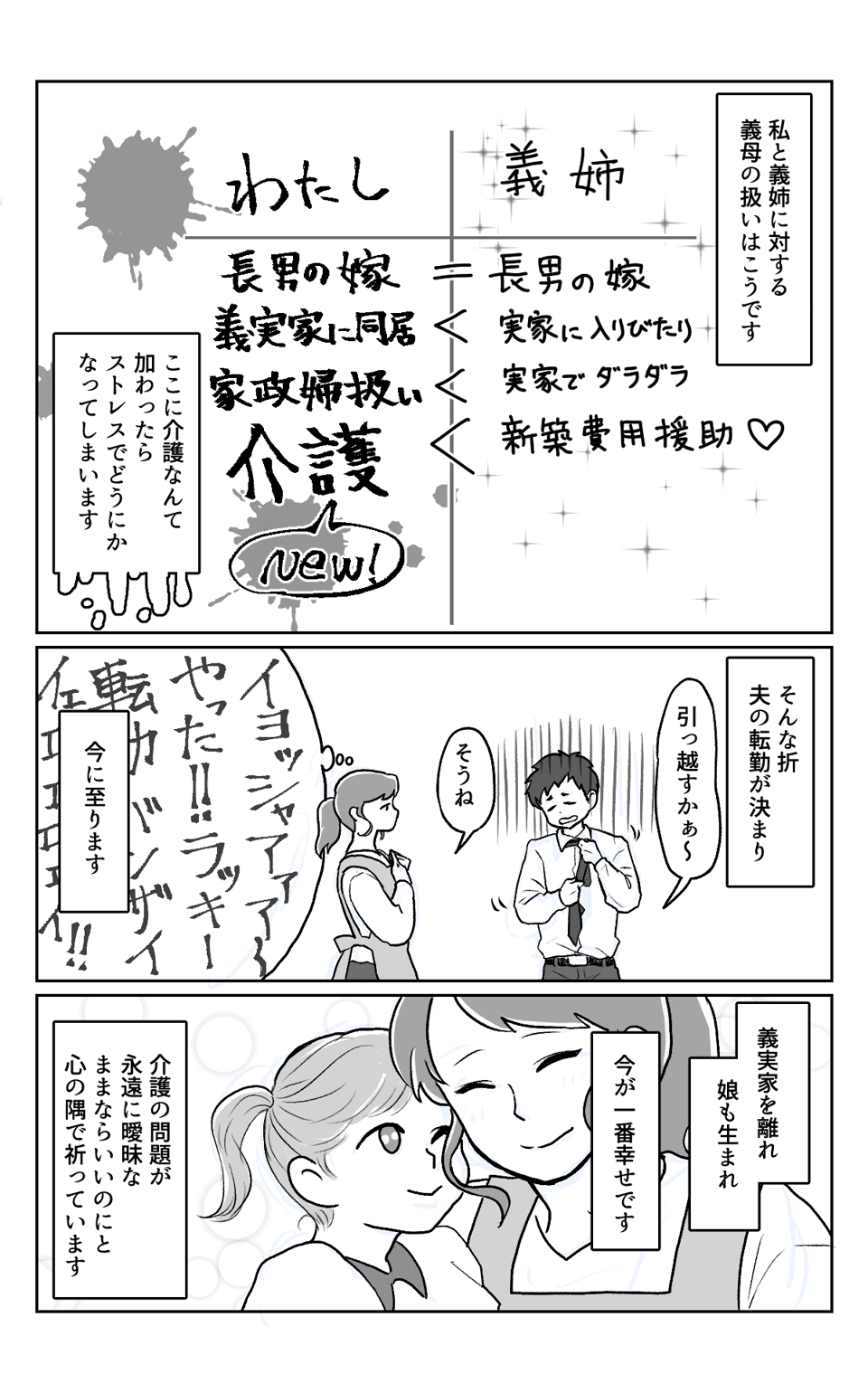 親の介護は1−4