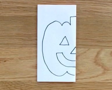 動画 折り紙で作るハロウィン切り絵の作り方 ママスタセレクト