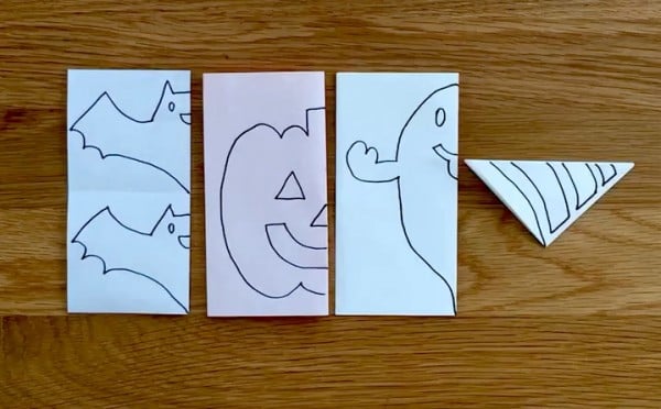 動画 折り紙で作るハロウィン切り絵の作り方 ママスタセレクト