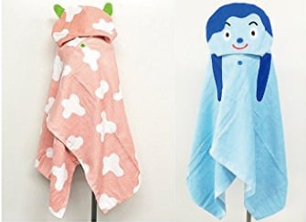 海やプールに! 『みいつけた!』オフロスキーやコッシーの楽しいなりきりタオル