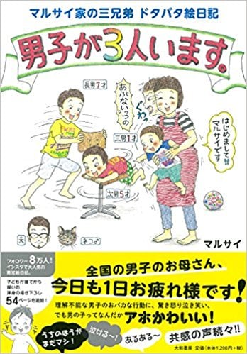 マルサイさん一家の絵日記から男子3人を育てる幸せを感じました ママスタセレクト