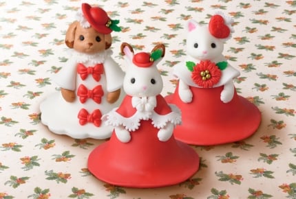 これがケーキ?見て楽しい、食べて美味しいシルバニアのクリスマスケーキが勢ぞろい!