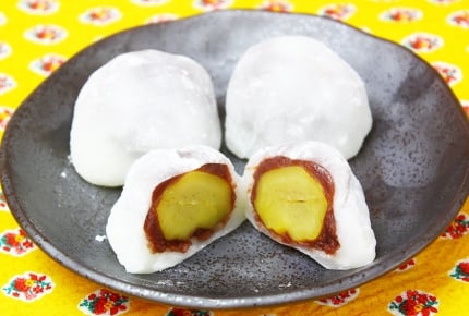 【レンジで簡単!】秋に食べたい!栗大福