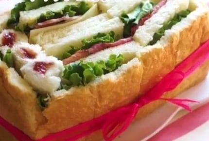【レシピ動画】食パン丸ごと！豪華サンドイッチBOX！