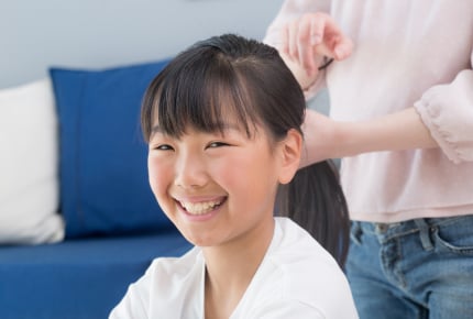 年長では結べない!?女の子がひとりで髪を結べるようになるキッカケとは