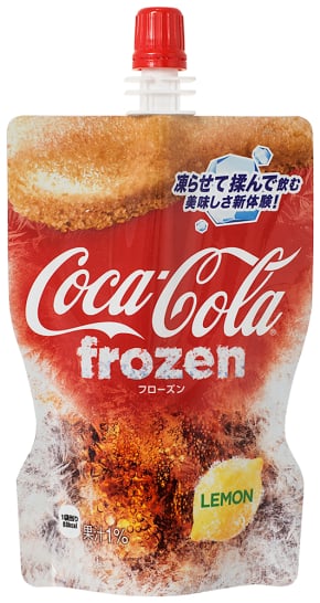 待ってました 凍らせて揉んで飲む コカ コーラ フローズン レモン が4月16日に発売 ママスタセレクト