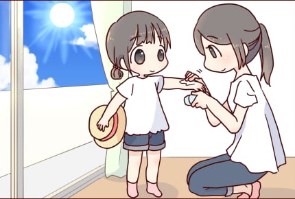 子どもたちの日焼け止め、塗ってる? 塗ってない?