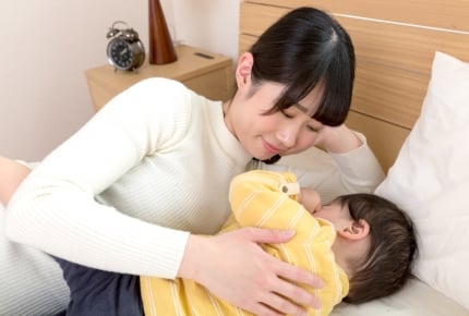 添い乳での寝かしつけが日課……おっぱいを飲んだまま眠る子の虫歯が心配