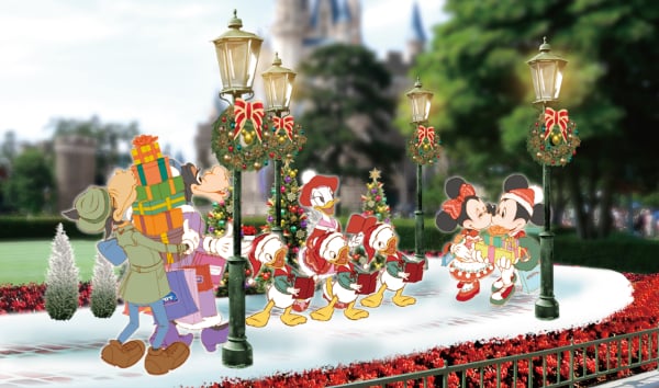 東京ディズニーランドの35周年クリスマス アニバーサリーイヤーならではの ディズニー クリスマス は11月8日 木 から ママスタセレクト