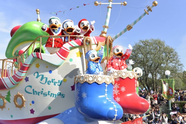 東京ディズニーランドの35周年クリスマス アニバーサリーイヤーならではの ディズニー クリスマス は11月8日 木 から ママスタセレクト