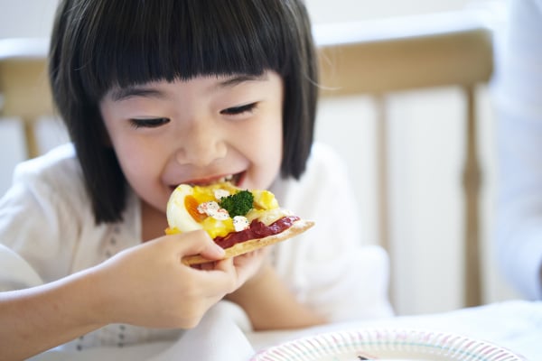 ハローキティのピザ
