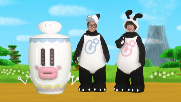 『じゃじゃじゃじゃ~ン!』代表カット“AIさん”・“じゃじゃじゃ”・“じゃ~ン”3ショット