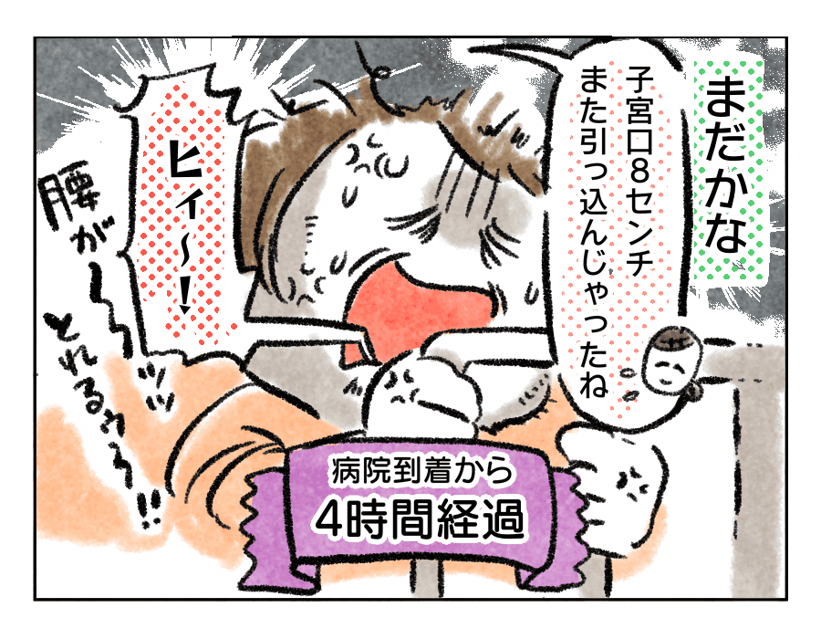 でも全然進まない!!いつ生まれるの?