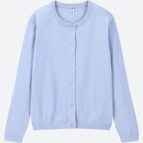 kids_UVカットクルーネックカーディガン 1,500円+消費税
