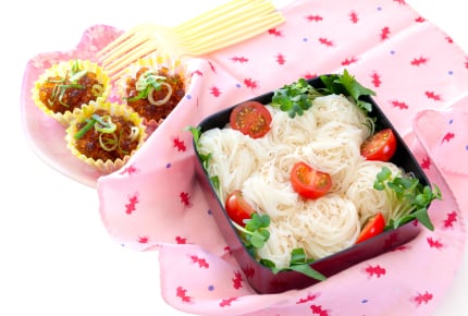 義母に褒められた!運動会のお弁当はそうめんとうどんが大好評