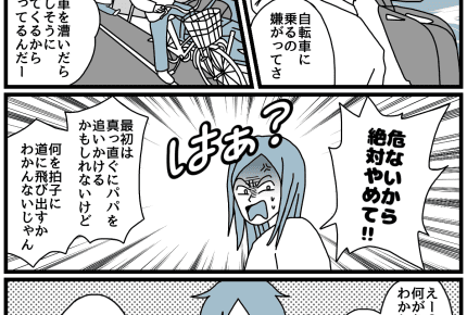 【ダメパパ図鑑】周りの危険が全然見えない旦那と感覚が違いすぎて疲れる