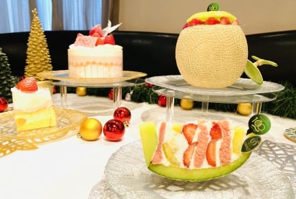 新宿高野、100周年記念に「マスクメロン」づくしのスイーツが登場!
