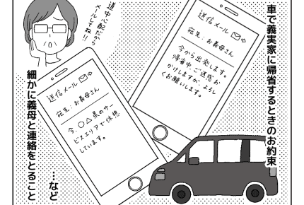 【八方美人と義実家の戦い】義母は息子と孫を溺愛、息子は母を敬遠 #4コマ母道場