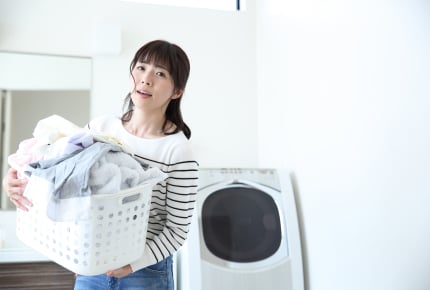 洗濯は下着や洋服、家族の物などで分けている?分けている場合、置き場所はどうしているの?