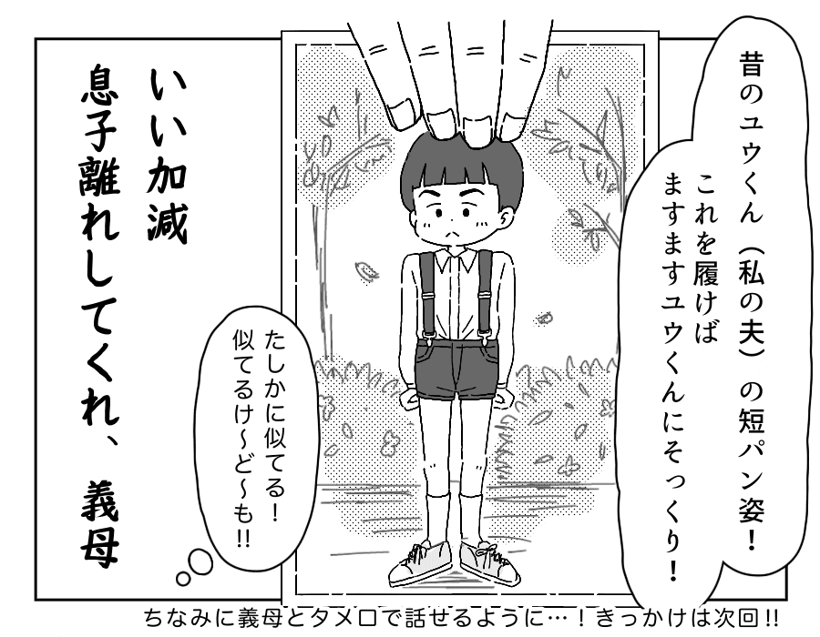 八方美人と義実家の戦い19 話 義母はまだ子離れができていない 4コマ母道場 ママスタセレクト Part 2