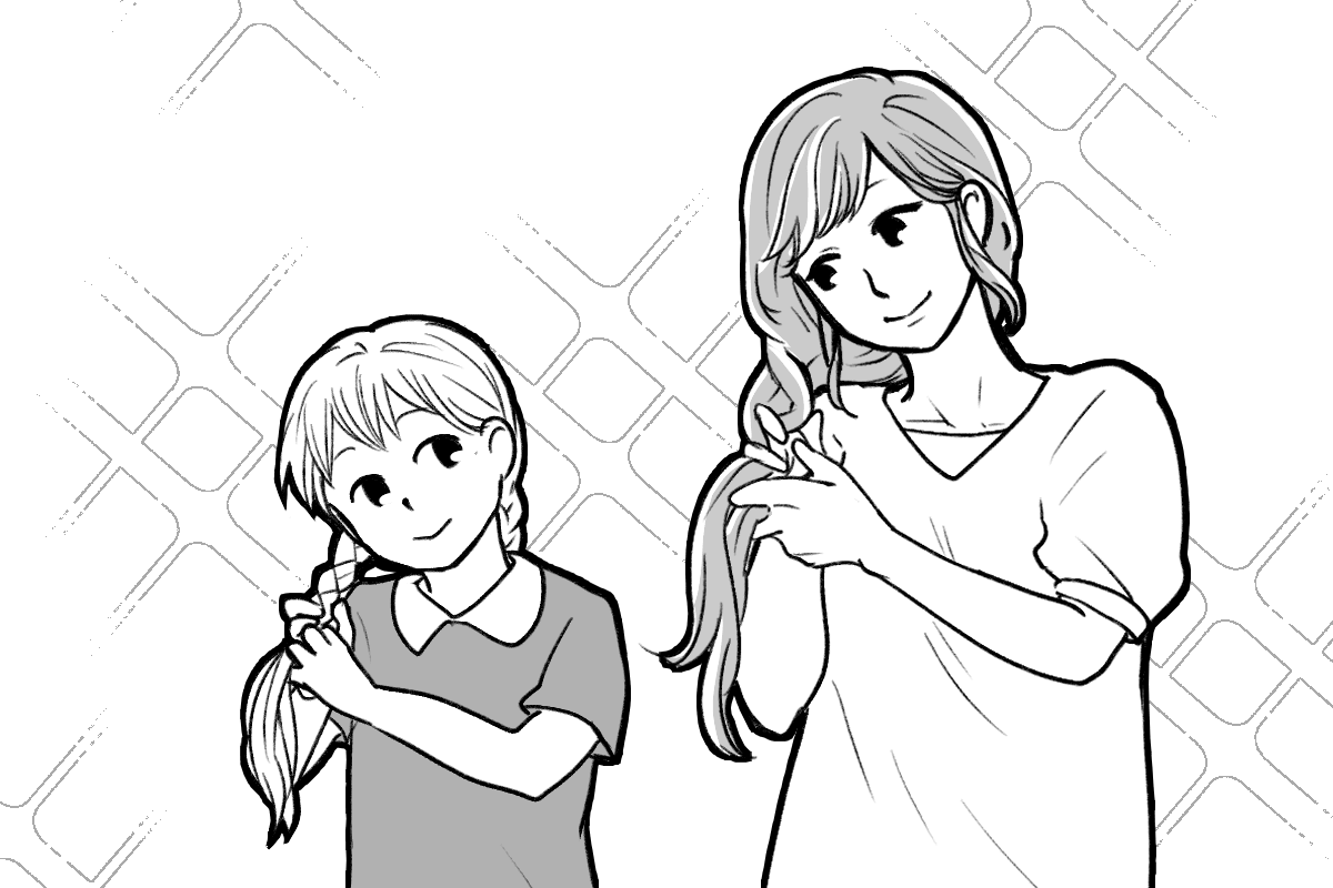 年長では結べない 女の子がひとりで髪を結べるようになるキッカケとは ママスタセレクト