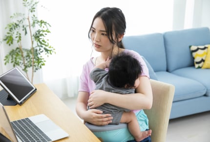 家事育児に非協力的な旦那から「正社員で働け」と言われるママ。共働きになったら負担が増えそうで心配だけど……?