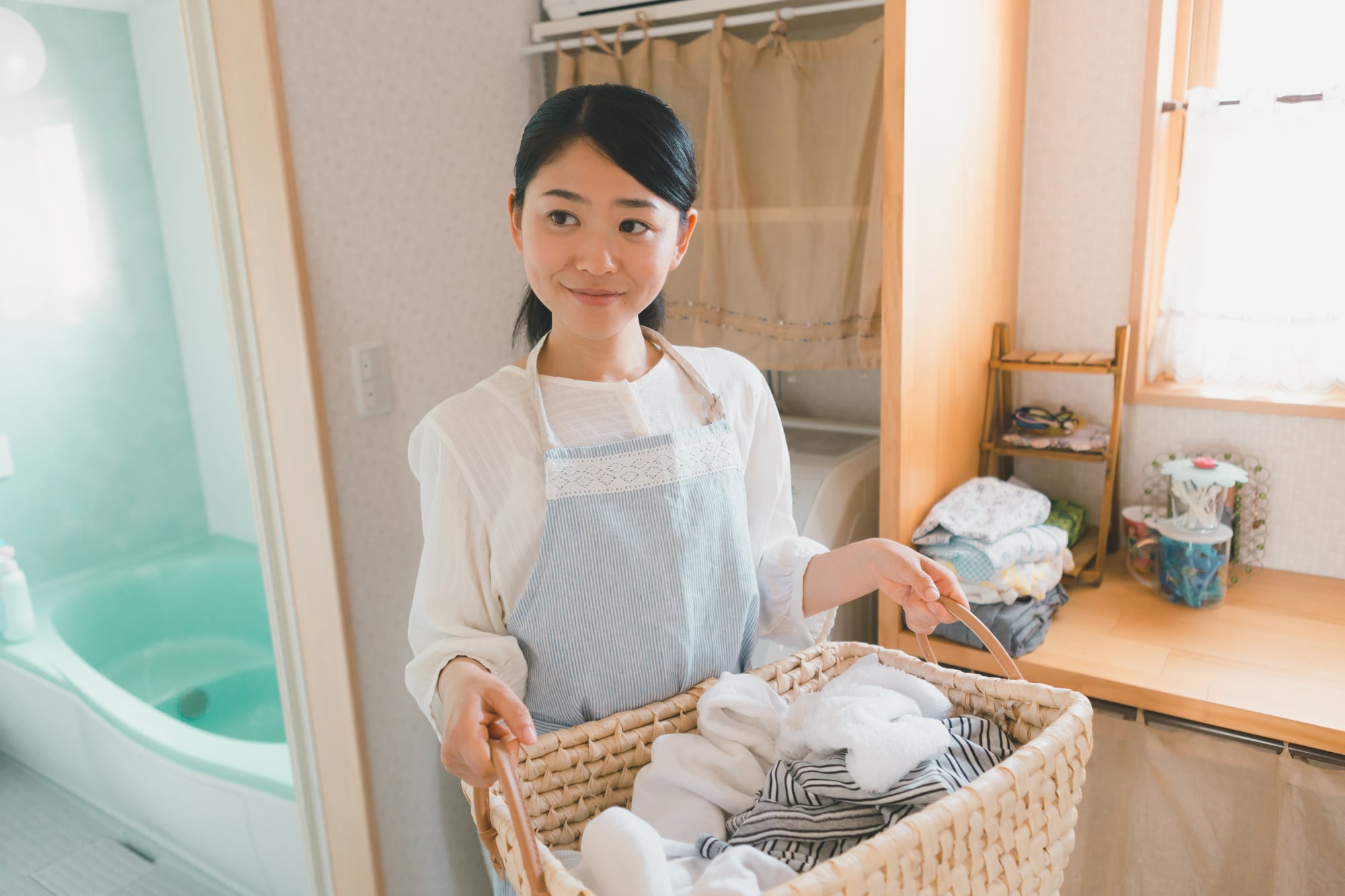お風呂の残り湯で洗濯するメリットとデメリットどちらが多い ママスタセレクト