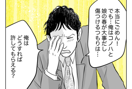 【娘の名前は元カノと同じ！？】想像力のない夫がイヤ「離婚してください」＜第17話＞#4コマ母道場