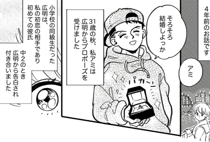 ＜準備ナシ離婚しない＞初恋の相手からプロポーズ。友人からは助言。人生は……楽勝！【第1話まんが】