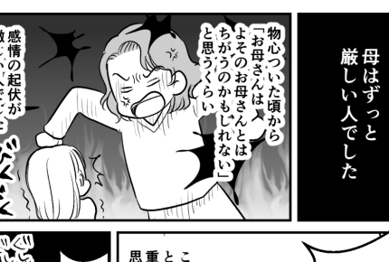 ＜毒親日記：介護の葛藤＞介護奮闘中、つい母に手をあげそうに「恩を仇で返すつもり？」【前編まんが】