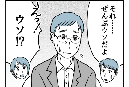 【悪いのは義父？義母？】義母の発言を見抜いていた？夫いわく「ぜんぶウソ」＜第8話＞#4コマ母道場