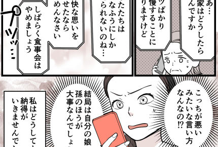 <義姉、甘やかす方針?>義母にもムカッ!私が悪いみたいな言い方「納得いかない!」【第3話まんが】