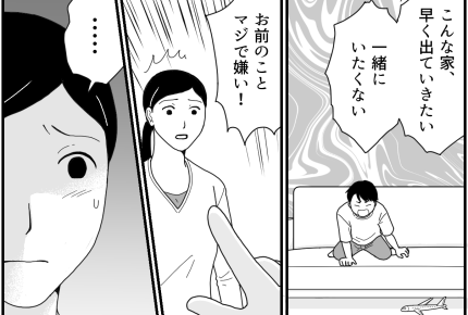 <私はサイテーな母親?>元夫を信じる息子「お前のことマジで嫌い!」敵視され手放す【第3話まんが】