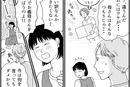 <義母の嫌がらせ?>すっかり忘れてた存在!まさかの中身に妻が激怒した【第3話まんが:夫の気持ち】