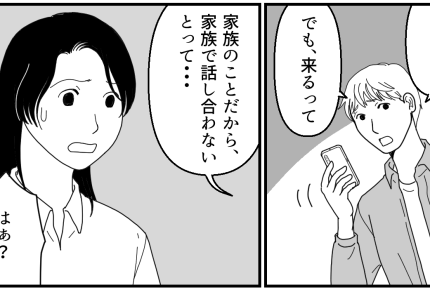 <隠す義母|16年目の記録>巻きこまないでよ!子どもたちを利用しようとする義両親【第8話まんが】