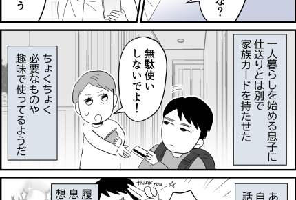 【マジで！？クレカの体験談】使用履歴チェック。使いすぎはバレる【第7話まんが】#ママスタショート