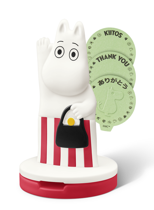 03【第2弾】ムーミンママ　シルエット型押しスタンプ