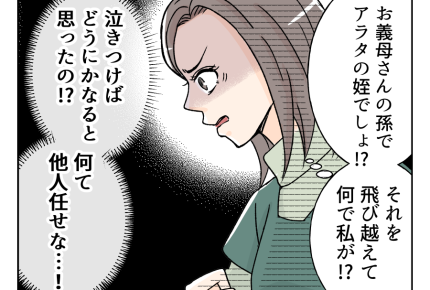 【ウソ！？奨学金ネコババ義姉】「お前の独身時代の貯金からだして」…なぜ？＜第8話＞#4コマ母道場