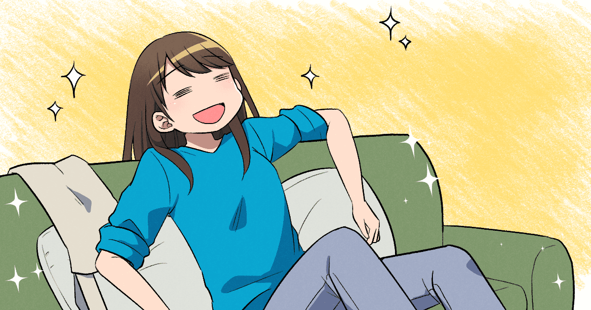 エアコン上手で快適ママ_イラスト森乃クコ