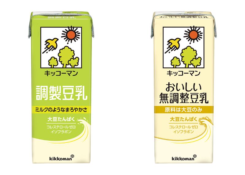 キッコーマン 調製豆乳+無調整豆乳