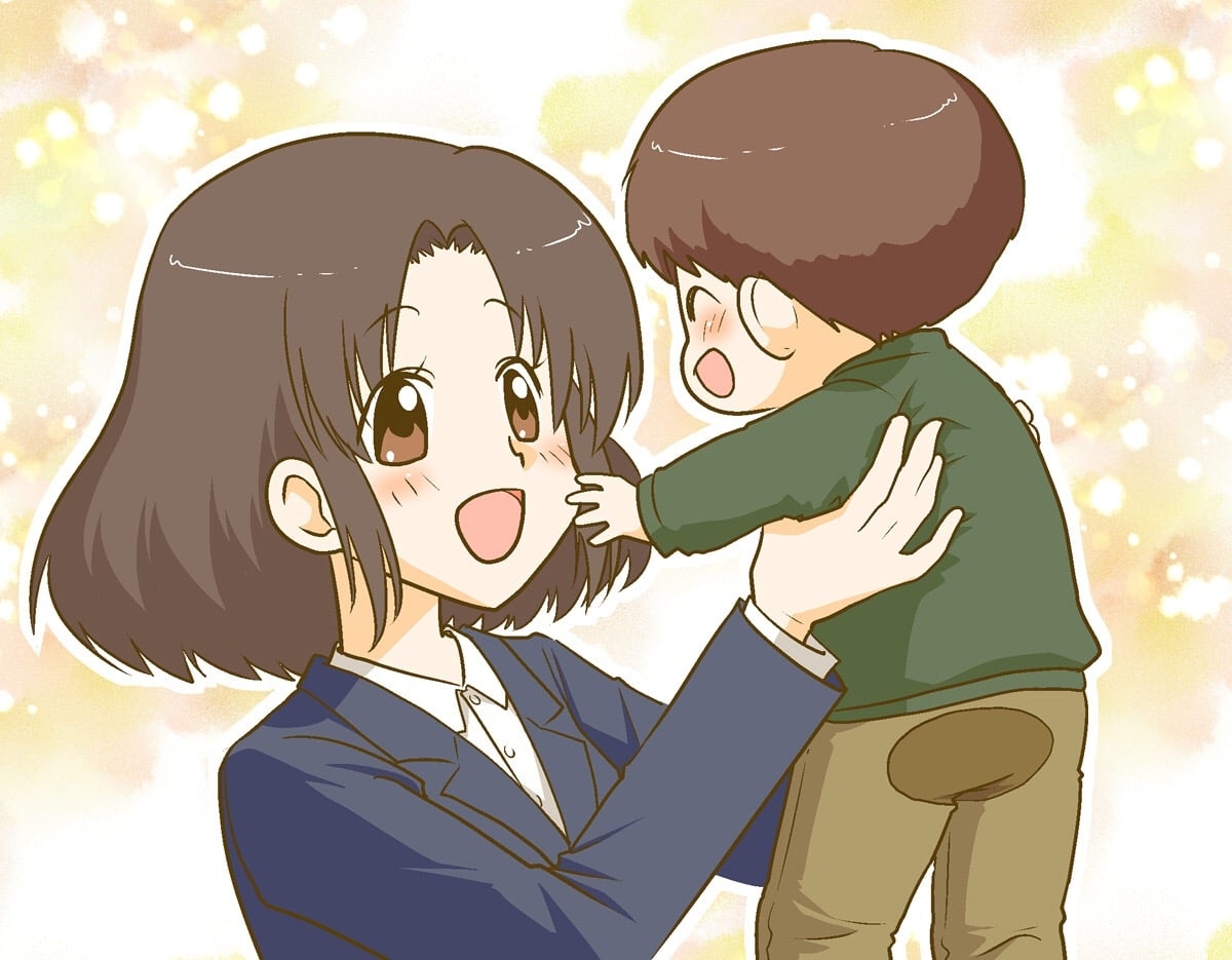 013_親子_金のヒヨコ